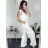 Women's Long Elegant Long Sleeve Jumpsuit (S/M ONE SIZE) ITALIAN FASHION IMWA23289