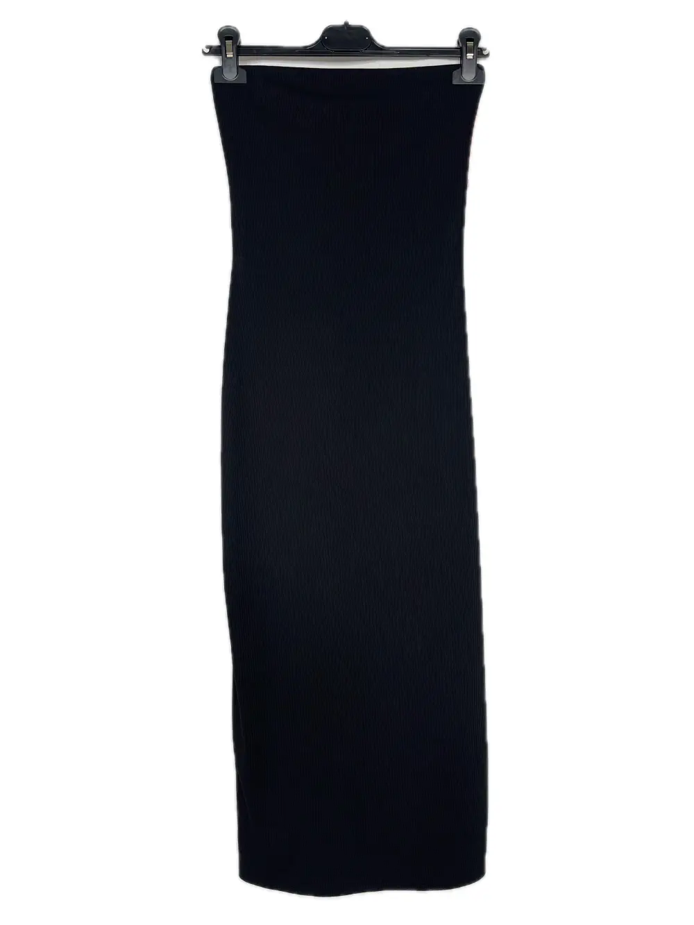 Šaty carmen letní bez rukávu dámské (XS/S/M ONE SIZE) ITALSKÁ MÓDA IMPBB24A200433 Černá S/M