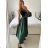 Sukně saténová dlouhá dámská Carol (S/M/L ONE SIZE) ITALSKá MODA IM323026