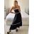 Šaty dlouhé elegantní na ramínka dámské (S/M ONE SIZE) ITALSKÁ MÓDA IMPES2480060