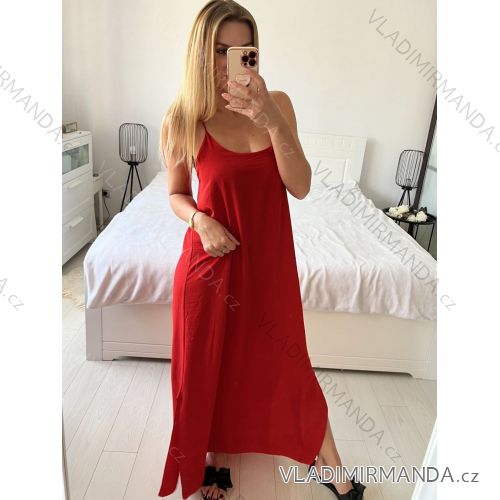 Langärmeliges Sommerkleid für Damen (Einheitsgröße S/M) ITALIAN FASHION IMPES238990
