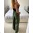 Women's elegant oversize long pants with belt (S/M/L ONE SIZE) ITALIAN FASHION IM324060 -   black -   M / L