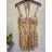 Women's Summer Elegant Sleeveless Dress (S/M ONE SIZE) ITALIAN FASHION IMPGM232688