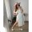 Women's Long Viscose Short Sleeve Dress (S/M/L ONE SIZE) ITALIAN FASHION IMWBH24056