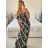 Women's Summer Short Sleeve Carmen Fringe Dress (M/L, XL/2XL ONE SIZE) ITALIAN FASHION IMB23B231 -   black -   XL/2XL