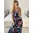 Women's Elegant Icecool Sleeveless Long Dress (M/L, XL/XXL) AINUOSI ITALIAN FASHION IMB2322-22