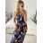 Women's Elegant Icecool Sleeveless Long Dress (M/L, XL/XXL) AINUOSI ITALIAN FASHION IMB2322-22