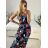Women's Elegant Icecool Sleeveless Long Dress (M/L, XL/XXL) AINUOSI ITALIAN FASHION IMB2322-22