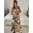 Elegantes, ärmelloses langes Kleid von Icecool für Damen (M/L, XL/XXL) AINUOSI ITALIAN FASHION IMB2322-22 M / L weiß