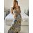 Women's Icecool Sleeveless Summer Dress (M/L, XL/2XL) AINUOSI ITALIAN FASHION IMB249079 -   blue -   XL/2XL
