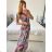 Women's Icecool Sleeveless Summer Dress (M/L, XL/2XL) AINUOSI ITALIAN FASHION IMB249079