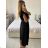 Šaty letní krátký rukáv dámské (S/M ONE SIZE) ITALSKá MóDA IMM24M9228/DU -   zelená -   S/M