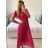Šaty letné šifónové krátky rukáv dámske (S/M/L ONE SIZE) TALIANSKA MóDA IM424462