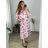 Women's Long Sleeve Shirt Dress (S/M ONE SIZE) ITALIAN FASHION IMWD232607 -   white -   50/52