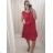 Summer dress with sleeveless handbag women (S / M ONE SIZE) ITALIAN FASHION IM422601