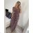 Šaty dlhé elegantné icecool bez rukávov dámske (M/L, XL/XXL) AINUOSI TALIANSKA MODA IMB24F821