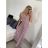 Women's Elegant Icecool Sleeveless Long Dress (M/L, XL/XXL) AINUOSI ITALIAN FASHION IMB2322-22 -   green -   M / L