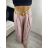 Kalhoty letní s páskem dámské (S/M/L ONE SIZE) ITALSKá MóDA IMSM24040