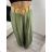 Kalhoty letní s páskem dámské (S/M/L ONE SIZE) ITALSKá MóDA IMSM24040