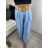 Kalhoty letní s páskem dámské (S/M/L ONE SIZE) ITALSKá MóDA IMSM24040