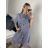 Šaty košilové oversize krátký rukáv dámské nadrozměr (XL/2XL ONE SIZE) ITALSKá MODA IM723004