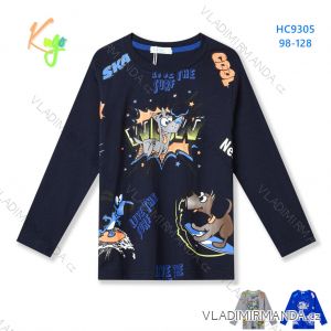 Tričko s dlouhým rukávem dětské chlapecké (98-128) KUGO HC9305
