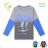 Boys long sleeve shirt (134-164) KUGO HC0721