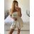 Women's Elegant Lace Sleeveless Dress (S/M ONE SIZE) ITALIAN FASHION IMWGS231829 -   black -   S / M