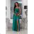 Women's strapless tulle party dress (S/M/L ONE SIZE) ITALIAN FASHION IM923001 beige 42