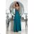 Women's strapless tulle party dress (S/M/L ONE SIZE) ITALIAN FASHION IM923001 light purple 38