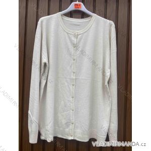 Svetr úpletový dlouhý rukáv dámský (S/M/L ONE SIZE) ITALSKÁ MÓDA IMWH24037