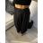 Nohavice s opaskom široké nohavice dlhé letné dámske (S/M ONE SIZE) TALIANSKA MODA IM424383