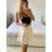 Sukně s kraťasy krátká dámská (S/M ONE SIZE) ITALSKÁ MÓDA IMD23169