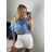 Langarmhemd Damen (s-xl) ITALIENISCHE MODA IMS7331 -   hellblau -   M / L
