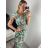 Šaty letní icecool bez rukávu dámské (M/L, XL/2XL) AINUOSI ITALSKÁ MODA IMB239571/DR XL/2XL modrá