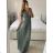 Women's Icecool Sleeveless Summer Dress (M/L, XL/2XL) AINUOSI ITALIAN FASHION IMB249079