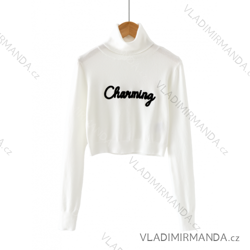 Sveter s rolákem dlhý rukáv dámsky (S-XL) GLO-STORY GLO24WMY-5234