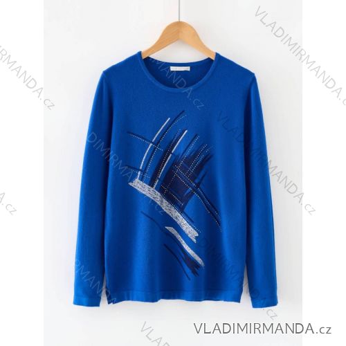 Svetr dlouhý rukáv dámský (M-2XL) GLO-STORY GLO24WMY-5244