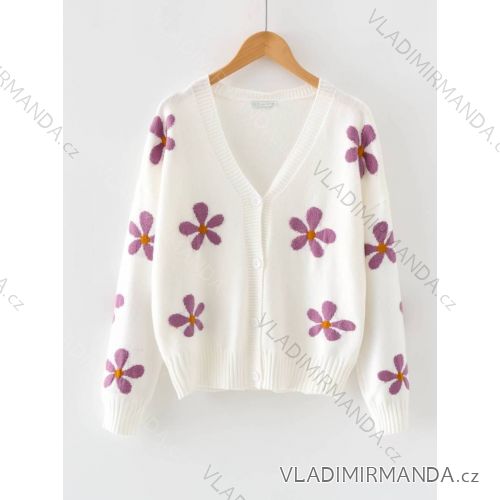 Svetr dlouhý rukáv dámský (M-2XL) GLO-STORY GLO24WMY-5257