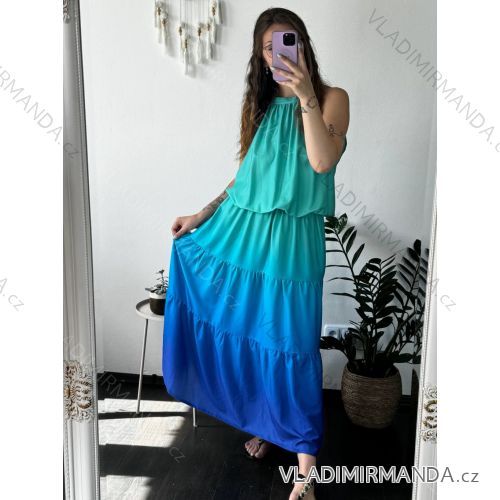Women's Long Sleeve Dress Plus Size (XL / 2XL / 3XL ONE SIZE) POLISH FASHION PMLT22003