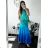 Women's Long Sleeve Dress Plus Size (XL / 2XL / 3XL ONE SIZE) POLISH FASHION PMLT22003