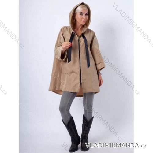 Ärmellose Jacke mit langen Ärmeln (uni sl) ITALIENISCHE Mode IMC17326