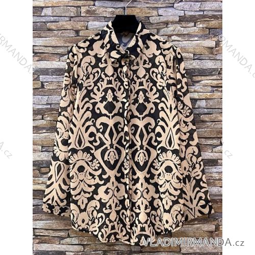 Women's Long Chiffon Short Sleeve Dress (S/M ONE SIZE) ITALIAN FASHION IMWGS231048