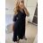 Women's Long Summer Muslin Short Sleeve Dress (S/M/L ONE SIZE) ITALIAN FASHION IM424404