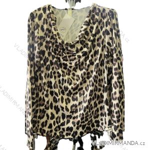 Women's Elegant Belt Long Sleeve Dress (S/M ONE SIZE) ITALIAN FASHION IMM23UN6139