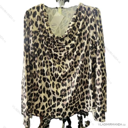 Tunika dlhý rukáv dámska (S/M ONE SIZE) TALIANSKA MÓDA IMM24M5172