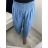 Elegante lange Damenhose (UNI S-L) ITALIAN FASHION IMD20251 M / L dunkelblau