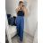 Elegante lange Damenhose (UNI S-L) ITALIAN FASHION IMD20251 M / L dunkelblau