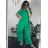 Women's Summer Short Sleeve Dress and Pants Set (S/M ONE SIZE) ITALIAN FASHION IMPSH2424585
