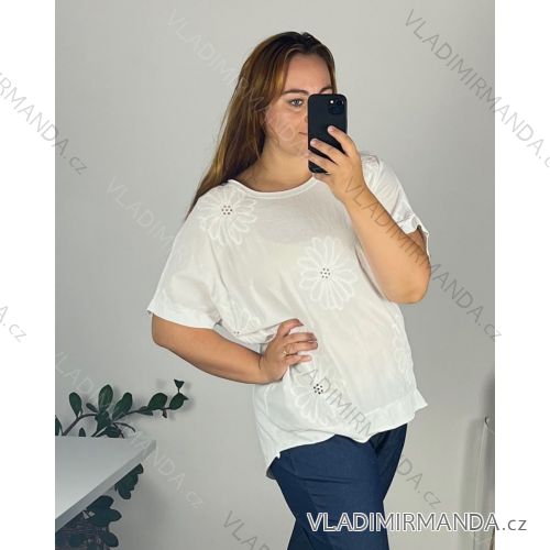 Tričko dlouhý rukáv dámská (52/54 ONE SIZE) ITALSKá MODA IM724017